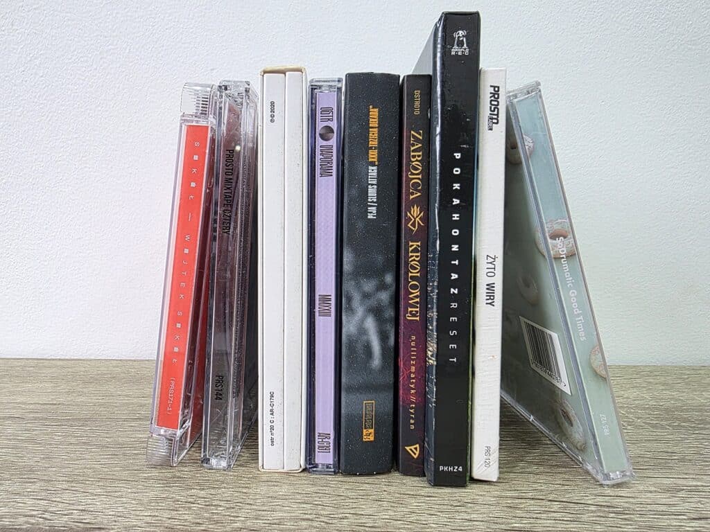 Kilka CD z polskim HIP-Hopem