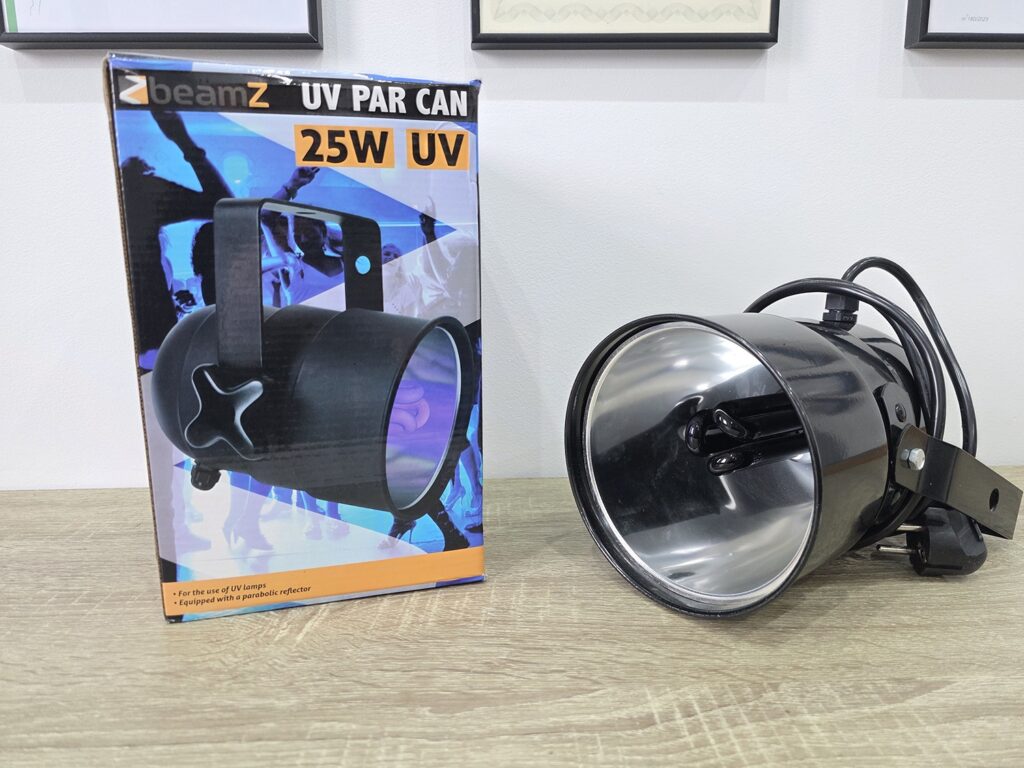 Lampa UV PAR CAN 25W – BeamZ | Efekt światła UV
